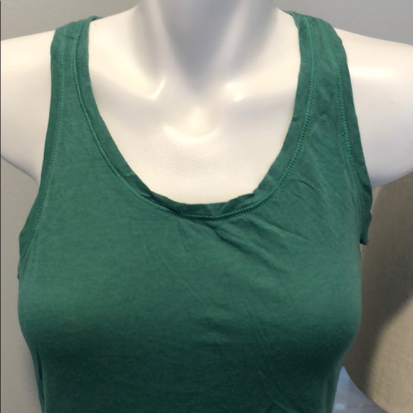 Realitee Green Tank Top - medium (needs ironing) - Picture 2 of 5